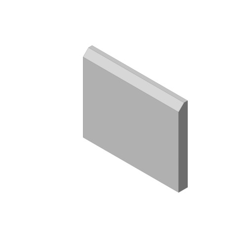 Šamotová deska zadní BROTO    